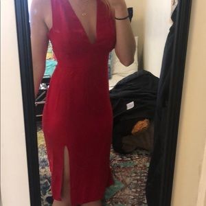 Red Cocktail Dress